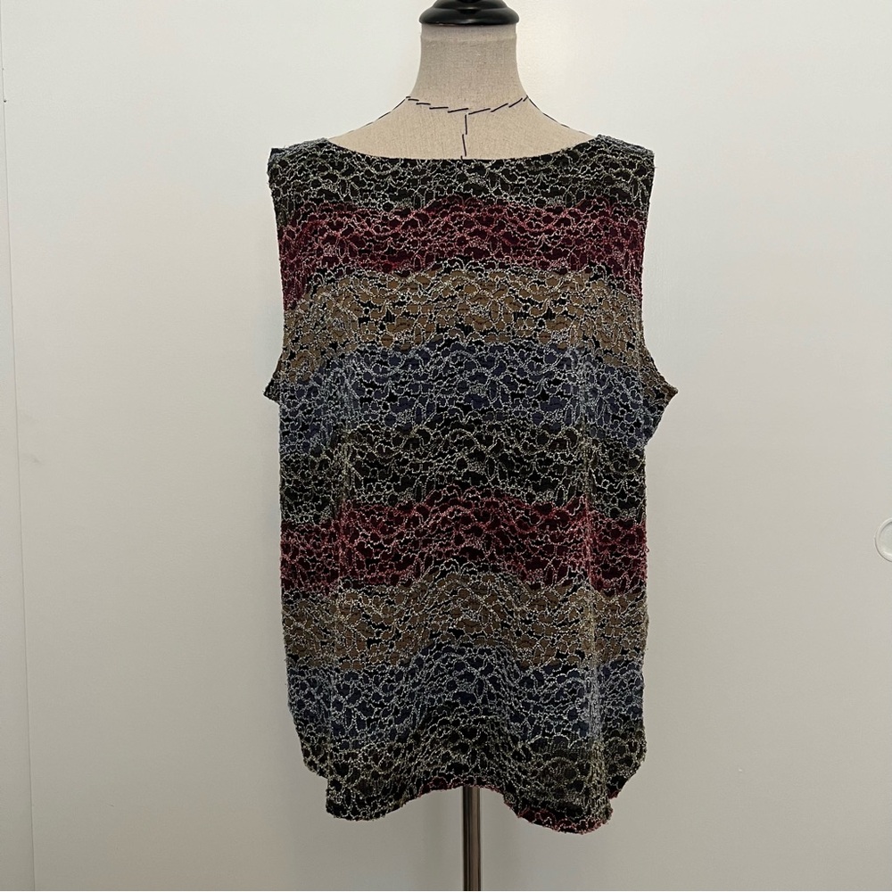 Worthington colorful tank top